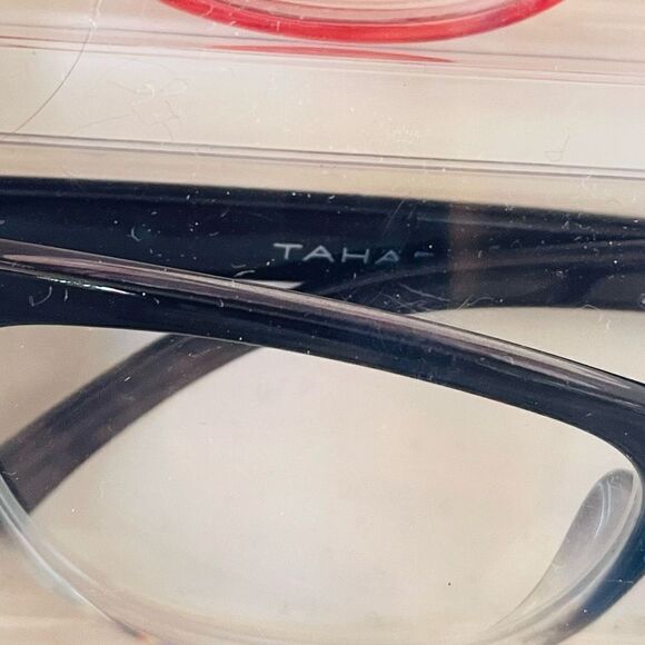 NWT 3 Pack 2.00 TAHARI Premium Eye Reading Glasses Black, Pink & Brown Animal Pr main image 7